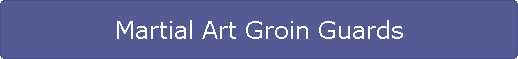 Martial Art Groin Guards